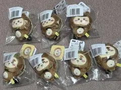 ちいかわ　たぬきだもんくじ　C賞:ぜったいたぬきなマスコット7体セット