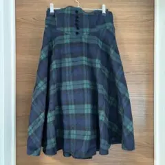 フィント ひざ丈スカート