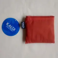 KALDI エコバッグ いきものがたりブルー