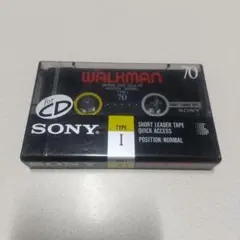 SONY WALKMAN カセットテープ TYPE I 70分 - メルカリ