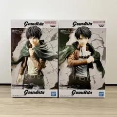 【未開封】進撃の巨人 Grandista エレン&リヴァイ 2体セット