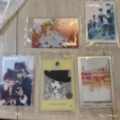 アートカード 5枚セット キャラクターイラスト　ご近所物語　矢沢あい　ウエハース