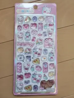 ま*☆様 ボンボンドロップ ぷっくり シール サンリオ キティ