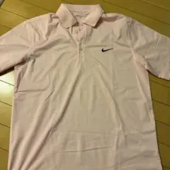 Nike Golf Dri-FIT ピンク ポロシャツ
