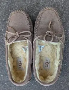 UGG アグ モカシン ベージュ22cm