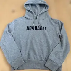 CECIL McBEE パーカー グレー