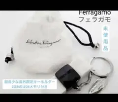 サルヴァトーレフェラガモの 超希少な限定キーホルダー 2GBのUSBメモリ付き