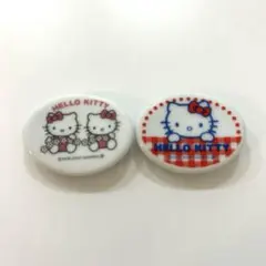 ハローキティ 陶器製箸置き 2個セット2000年製