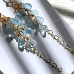 アイオライト×マラヤガーネット×コーネルピンピアス✧14kgf - メルカリ