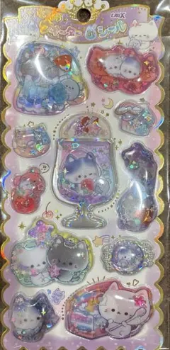 ゆ*様 【新品未使用・正規品✨】 キラキラウォーターインシール　ネコ