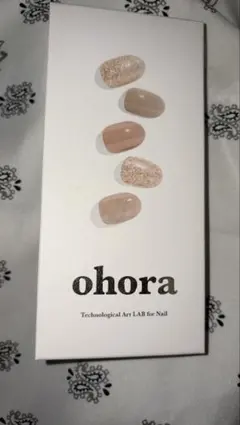 新品未開封☆ohora ネイルシール　CARMEL