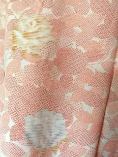 ウール？着物 花柄のサムネイル