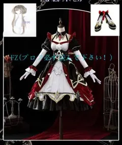 原神 ダリア フルセット コスプレ衣装 ウィッグ付き タトゥーシール