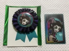 鬼滅の刃　ハロウィン　2025 バッジ　カード　獪岳