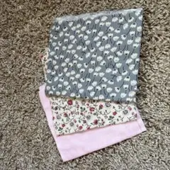 花柄ガーゼ生地セット（3枚）