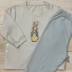 ユニクロ 90 ピーターラビット パジャマ