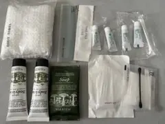 ①未開封 ホテルアメニティ ボディタオル 石鹸　歯磨き粉 色々セット