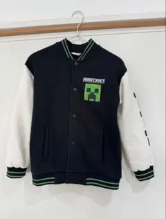 H&M マインクラフト クリーパー スタジャン ブラック×ホワイト