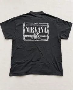 NIRVANA ニルヴァーナ BOSNIA BENEFIT Tシャツ XL 黒