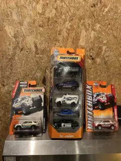 Matchbox エクスプローラー等5台セット　ミニカー
