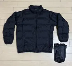 ユニクロ ウルトラライトダウンジャケット ジャケット ブラック 黒 L