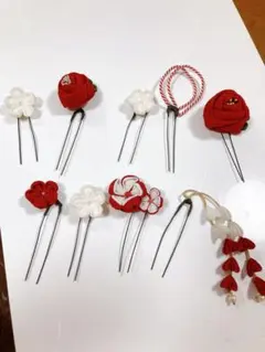 夏祭り髪飾り　和装　洋装