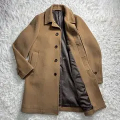 BEAMS LIGHTS ビームスライツ チェスターコート Lサイズ　キャメル