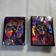 決闘王の記憶　武藤遊戯　ブラック・マジシャン・ガール　スリーブ　各55枚　セット