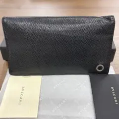 入手困難✨ ブルガリ クロコダイル アリゲーター L字ファスナー ブルー