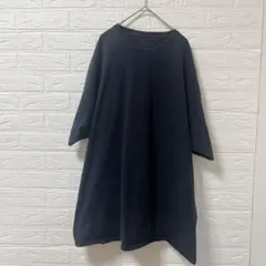 希少[3XL] Fruit of the Loom ネイビー Tシャツ ゆったりのサムネイル