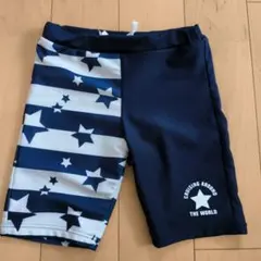 男の子用星柄水着　ネイビー 120サイズ