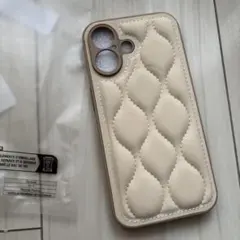 韓国風キルティングスマホケース