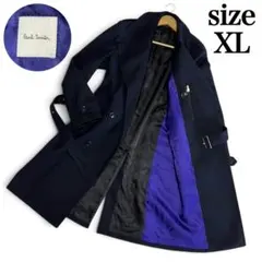 極美品 Paul Smith 現行 トレンチコート XL ダブル ベルト付きのサムネイル
