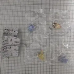 ポケピースめじるしガチャマスコット4個