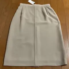 ベージュ タイトスカート 11号