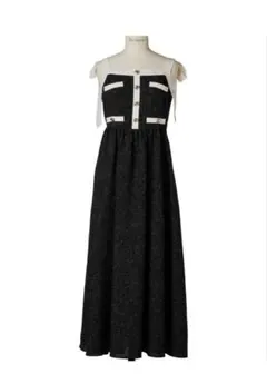 Herlipto Verona Tweed Long Dress XS - メルカリ