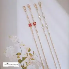 ❀お得セット❀#5599　メガネチェーン・メガネストラップ　2本セット