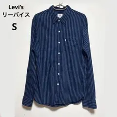 Levi’s 長袖ストライプシャツ Men's Sサイズ