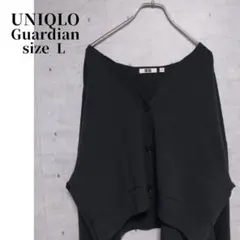 UNIQLO ユニクロ ショートカーディガン グレー サイズL 長袖