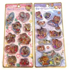 ハローキティ サンリオキャラクターズ ウォーターインシール 2種セット