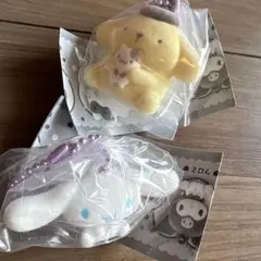 サンリオ ふわふわフロッキーマスコット ポムポムプリン シナモン