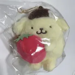 むにゅぐるみパティオ ポムポムプリン いちごフレンズ ボアマスコット