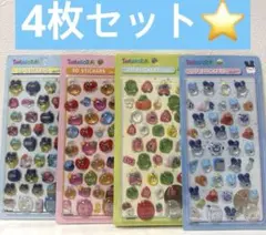 大人気♡ たまごっちボンボンドロップシール 4枚セット