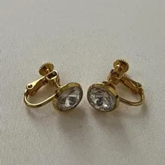 ダイヤモンド　ゴールド　イヤリング