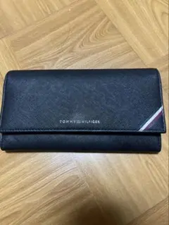 TOMMY HILFIGER ブラック 長財布
