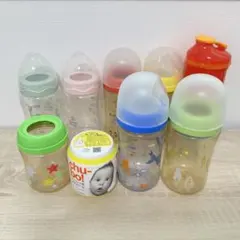 哺乳瓶7本セット Pigeon 母乳実感 西松屋 まとめ売り