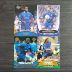 チェルシー 4枚セット レジェンド選手 カード プレミアリーグ Topps