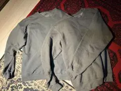 FRUIT OF THE LOOM グレー トレーナー 2枚セットのサムネイル