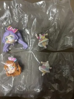 アイカツ×プリパラ あそーと A賞 フィギュア ガチャ 2点セット
