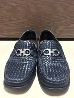 Salvatore Ferragamo ガンチーニ ローファー ブラック